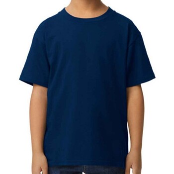 Vêtements Enfant T-shirts manches longues Gildan GD15B Bleu
