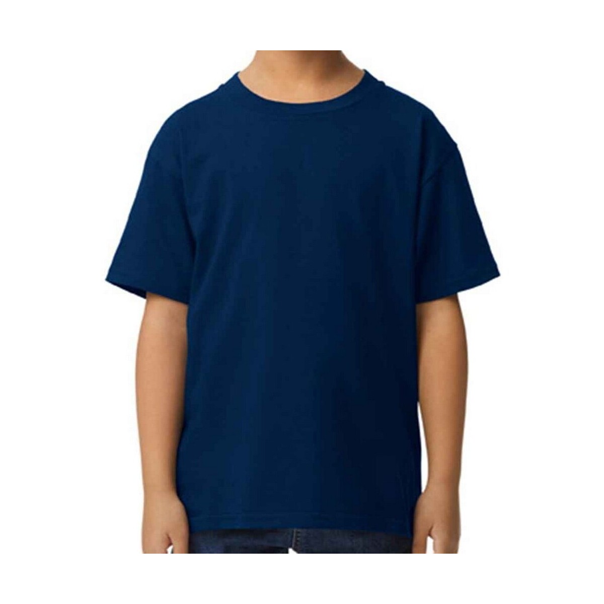 Vêtements Enfant T-shirts manches longues Gildan GD15B Bleu