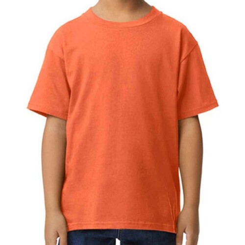 Vêtements Enfant T-shirts manches longues Gildan GD15B Orange