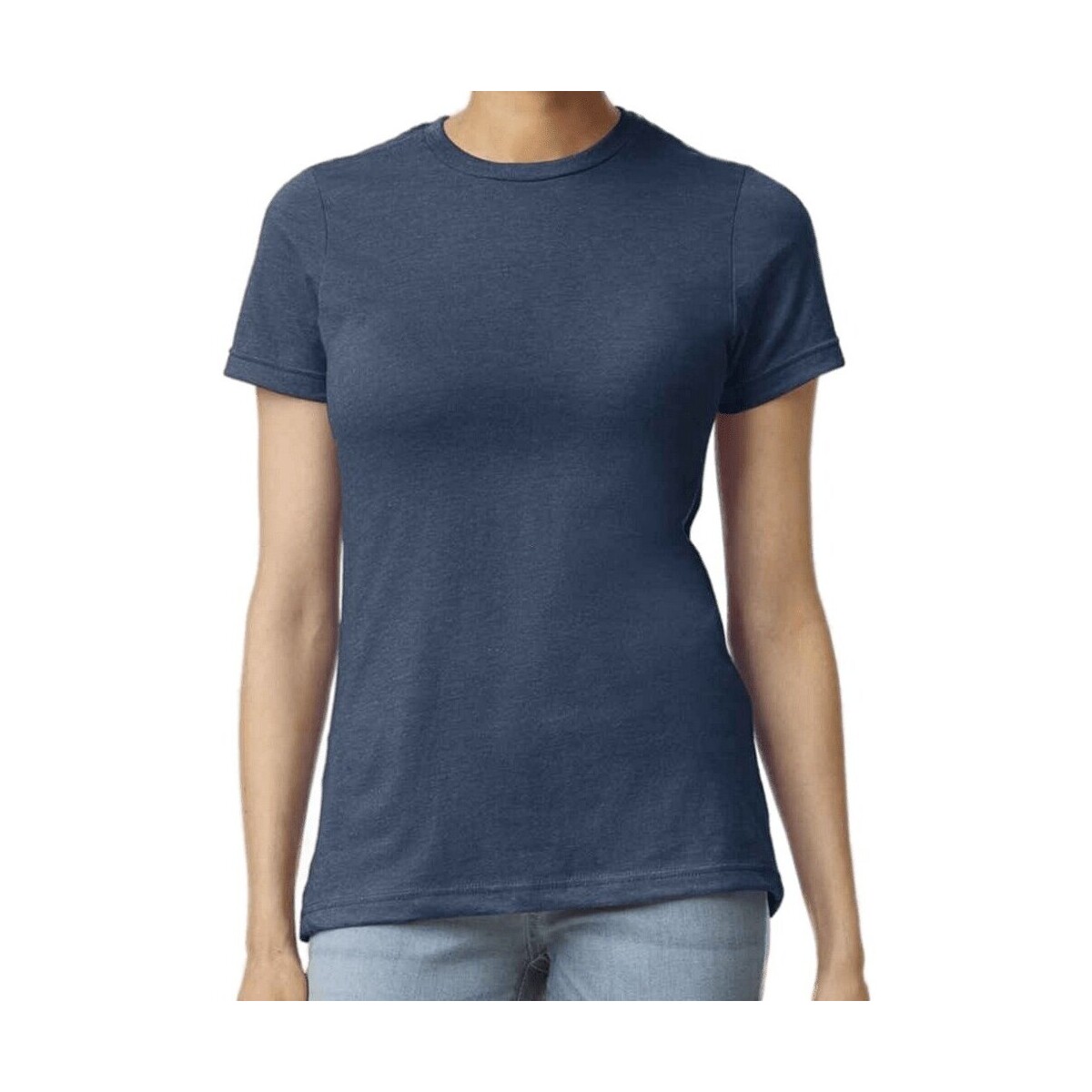 Vêtements Femme T-shirts manches longues Gildan GD93 Bleu