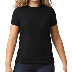 Vêtements Femme T-shirts manches longues Gildan GD93 Noir