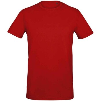 Vêtements Homme T-shirts Gris manches longues Sols Millenium Rouge