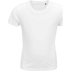 Vêtements Enfant T-shirts manches courtes Sols 3578 Blanc