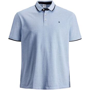 Vêtements Homme T-shirts & Polos Jack & Jones 12143859 PAULOS POLO SS-BRIGHT COBALT Bleu