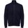 Vêtements Homme Pulls Selected 16074688 BERG FULL ZIP-MAVY Bleu