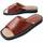 Chaussures Femme Sandales et Nu-pieds Leindia 80161 Marron