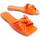 Chaussures Femme Sandales et Nu-pieds Leindia 82854 Orange