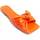Chaussures Femme Sandales et Nu-pieds Leindia 82854 Orange