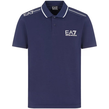 Vêtements Homme T-shirts & Polos armani exchange logo print cotton polo shirt item Polo EA7 3RPF20 PJ003Z Tennis Pro Uomo Blu scuro Bleu