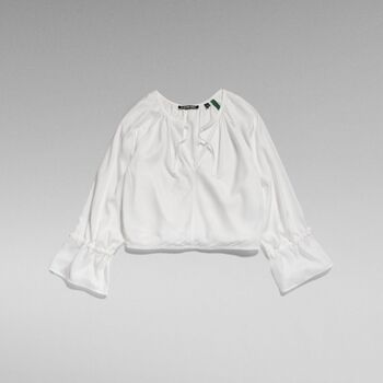 Vêtements Femme Chemises / Chemisiers G-Star Raw D23254-D297 SNIPER-110 WHITE Blanc