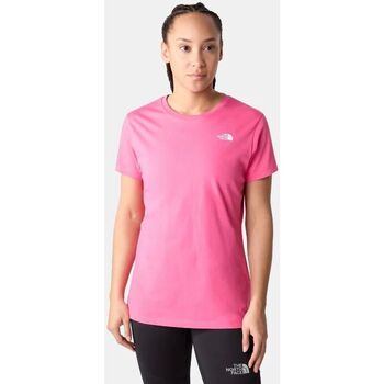 The North Face NF0A4T1AN161 DOME TEE-PINK GLOW Rose