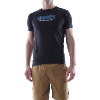 Vêtements Homme T-shirts & Polos Hurley MTSEU00008-010 BLACK Noir