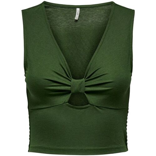 Vêtements Femme Débardeurs / T-shirts sans manche Only 15294427 JANY-RIFLE GREEN Vert