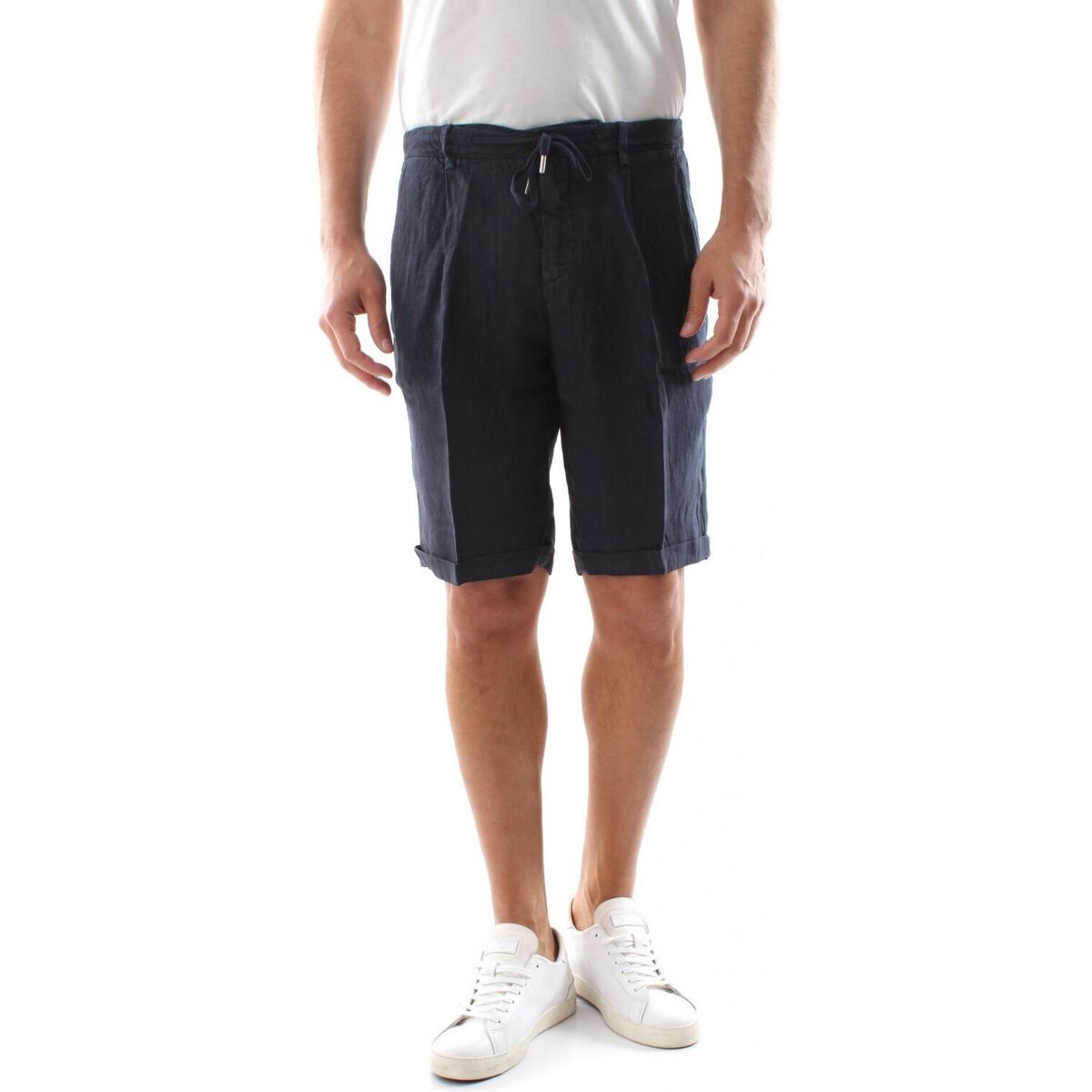 Vêtements Homme Shorts please / Bermudas 40weft COACHBE 1284-W1738 BLU Bleu