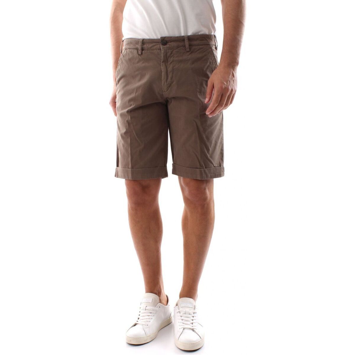 Vêtements Homme Brown Shorts / Bermudas 40weft SERGENTBE 1683 7031-W347 MUD Marron