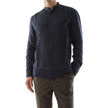 Vêtements Homme Chemises manches longues 40weft WILBERT 1338/1763-W1738 Bleu