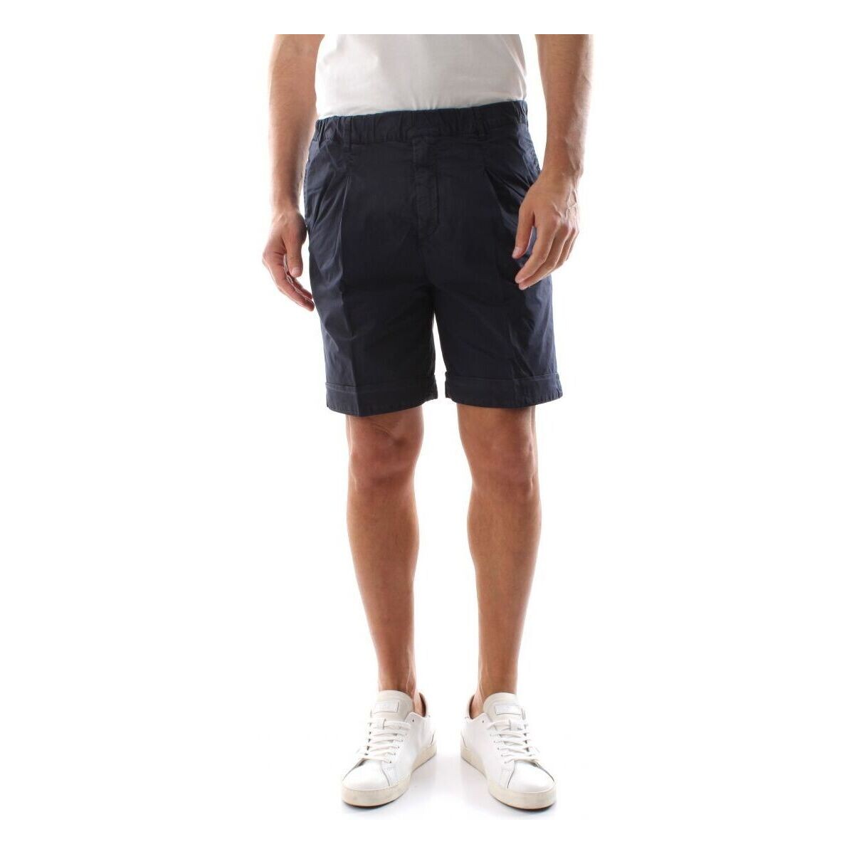 Vêtements Homme Shorts / Bermudas 40weft MIKE 1273-W1738 BLU Bleu