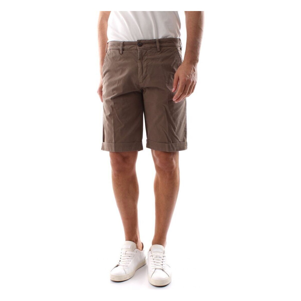 Vêtements Homme comfy Shorts / Bermudas 40weft SERGENTBE 1683 7031-W347 MUD Marron