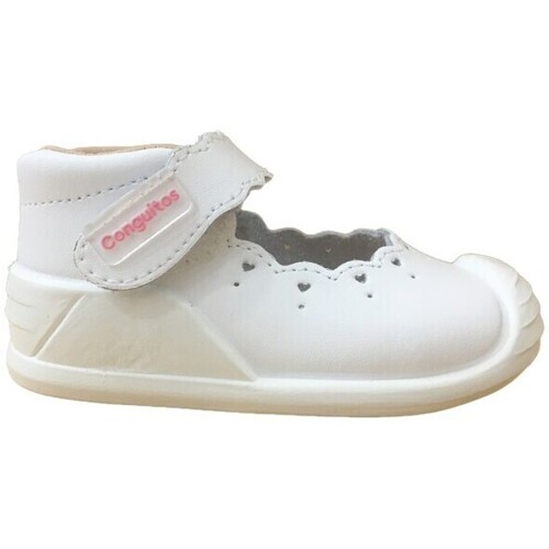 Chaussures Fille Ballerines / babies Conguitos 27372-18 Blanc