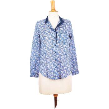 Vêtements Femme Débardeurs / T-shirts sans manche The Kooples Chemise en coton Bleu