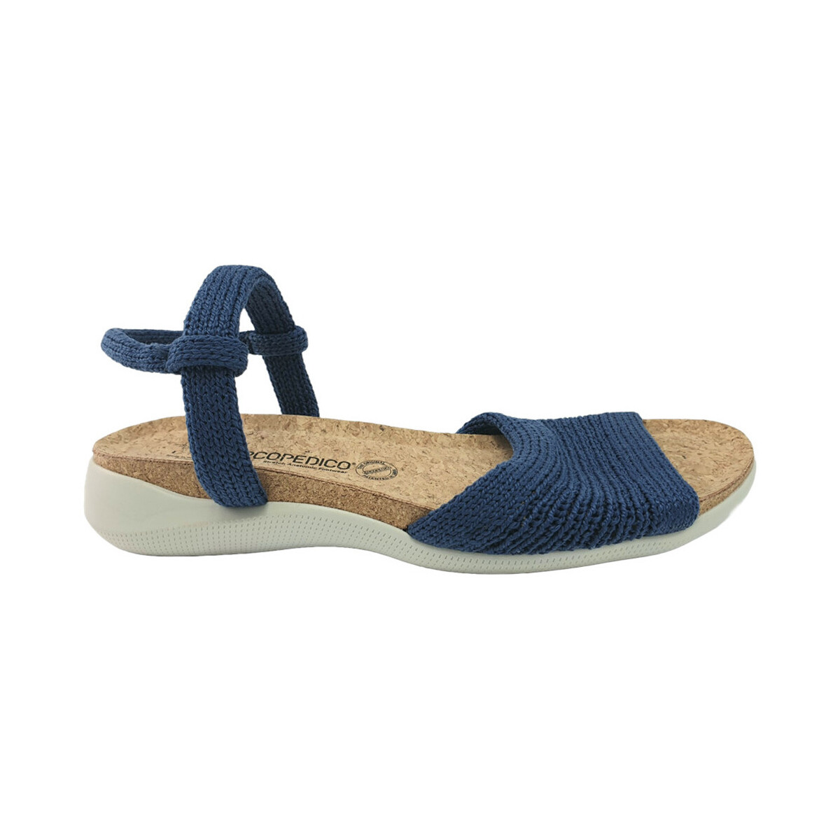 Chaussures Femme Sandales et Nu-pieds Arcopedico SANDALE  ARENAL TEJIDO BLEU Bleu