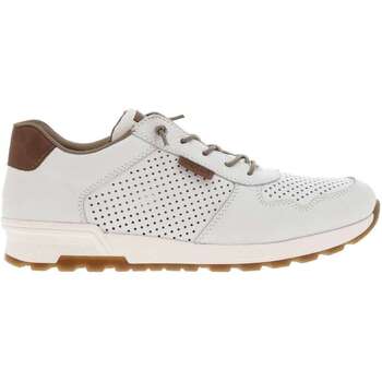 Chaussures Homme Leather mode Rieker Sneakers Beige