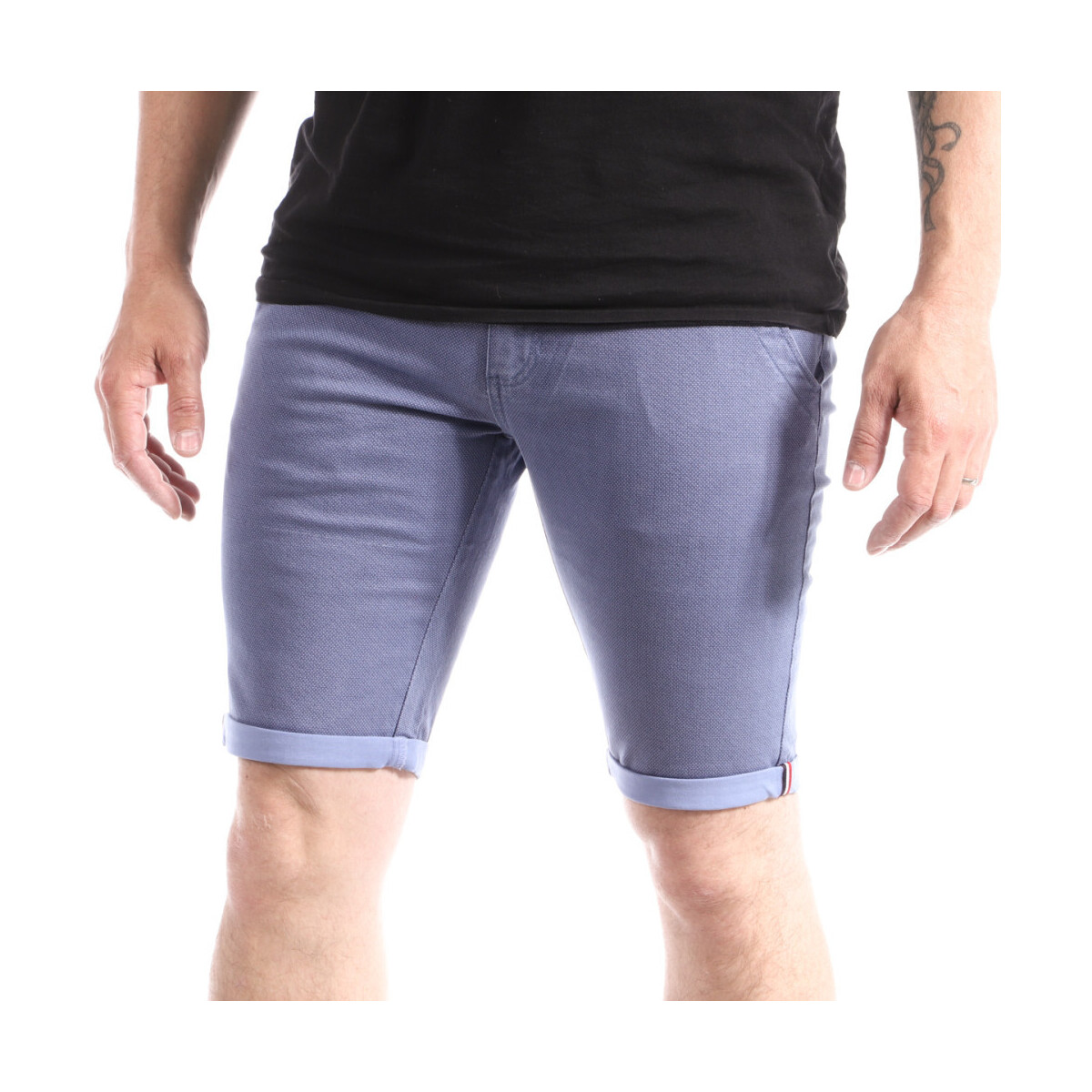 Vêtements Homme Shorts / Bermudas La Maison Blaggio MB-VAREN-2 Bleu
