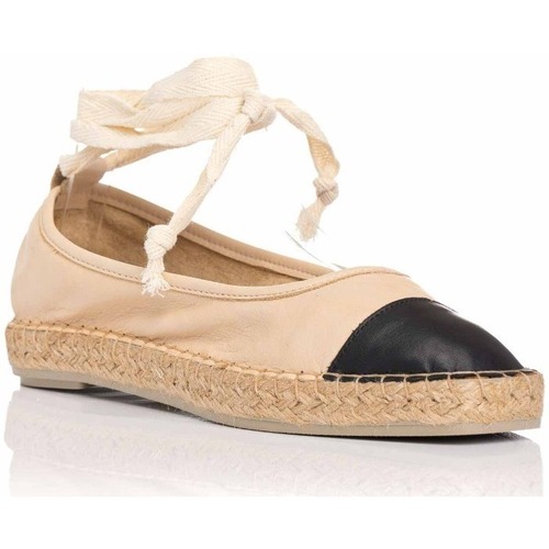 Chaussures Femme Espadrilles Top 3 Shoes beaded 23456 Beige