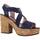 Chaussures Femme Sandales et Nu-pieds Stonefly CAROL 4 VELOUR Bleu