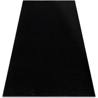 Maison & Déco Tapis Rugsx Tapis SOFTY plaine couleur unie noir 80x150 cm Noir