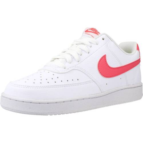 Chaussures Femme Baskets mode tie Nike COURT VISION LOW WOM Blanc