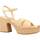 Chaussures Femme Sandales et Nu-pieds Unisa OTESA RN Doré