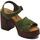 Chaussures Femme Sandales et Nu-pieds Bionatura 87A2134 Imb Scamosciato Vert