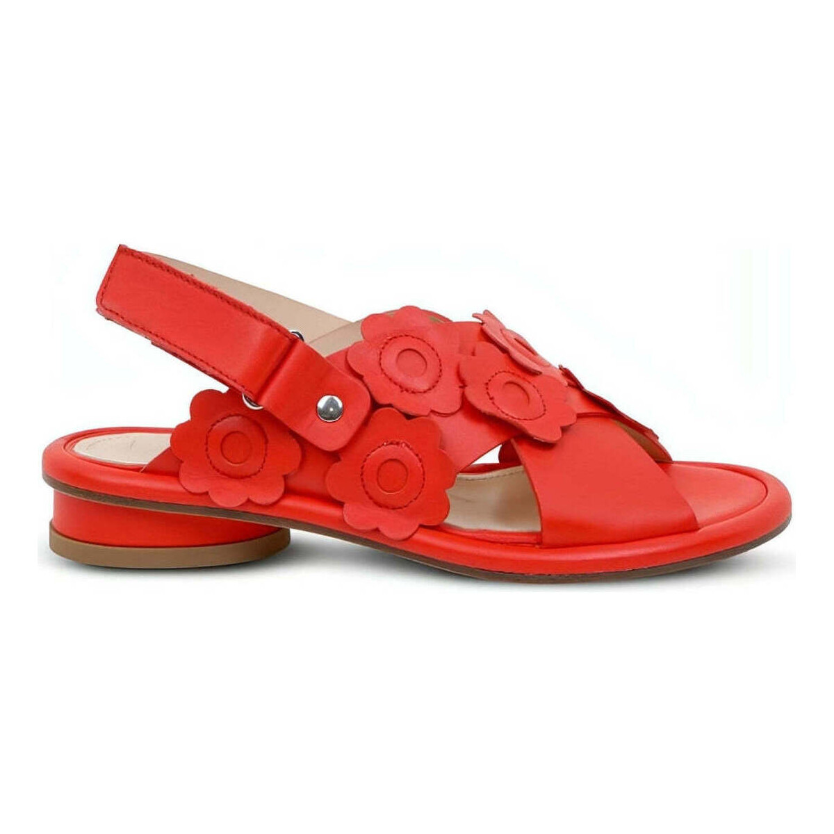 Chaussures Femme Sandales sport Agl alison s.flower sandals Rouge