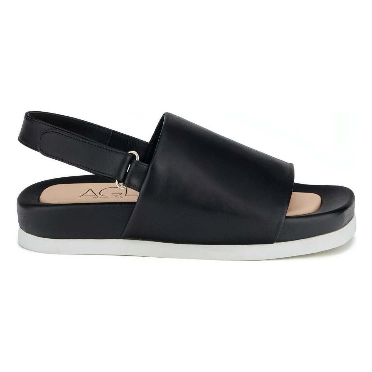 Chaussures Femme Sandales sport Agl holly sandals Noir