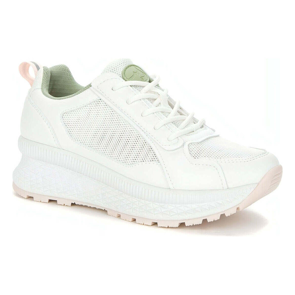 Chaussures Femme Baskets basses Grunberg white casual closed sport shoe Blanc