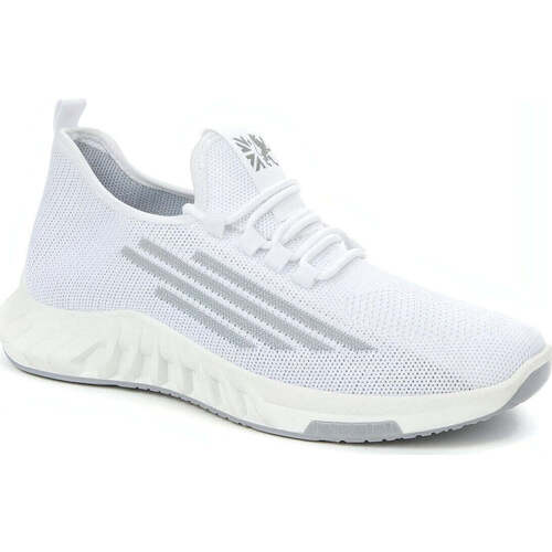 Chaussures Homme Baskets basses Crosby white casual closed sport shoe Blanc