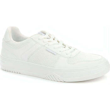 Chaussures Homme Baskets basses Crosby white casual closed sport shoe Blanc