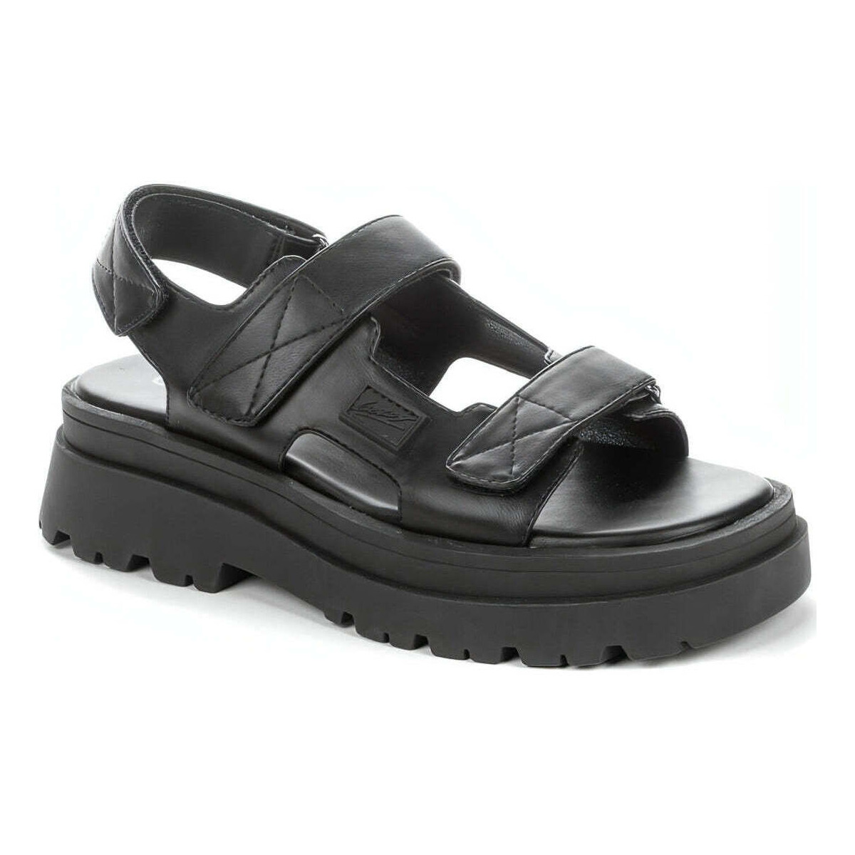 Chaussures Femme Sandales sport Betsy black casual open sandals Noir