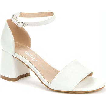 Chaussures Femme Sandales sport Betsy white elegant part-open sandals Blanc