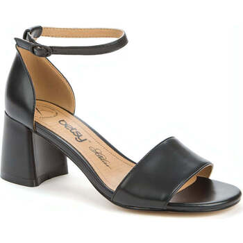 Chaussures Femme Sandales sport Betsy black elegant part-open sandals Noir