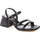 Chaussures Femme Sandales sport Betsy black elegant open sandals Noir