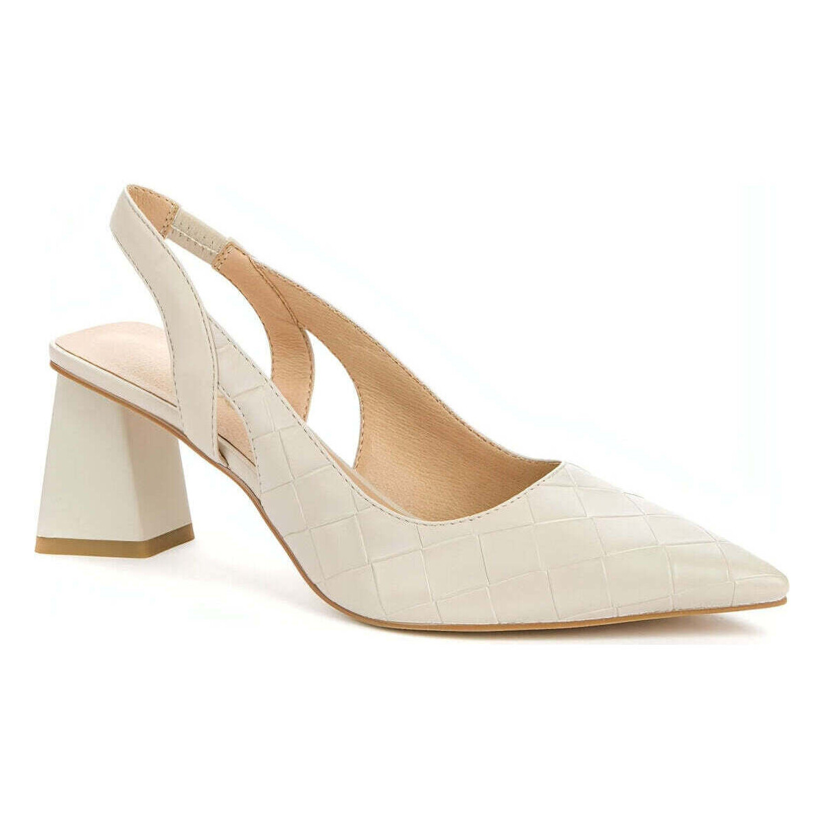 Chaussures Femme Sandales sport Betsy beige elegant part-open sandals Beige