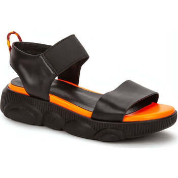 Chaussures Fille Sandales sport Betsy black casual open sandals Noir