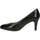 Chaussures Femme Ballerines / babies Caprice black nappa elegant closed formal Noir
