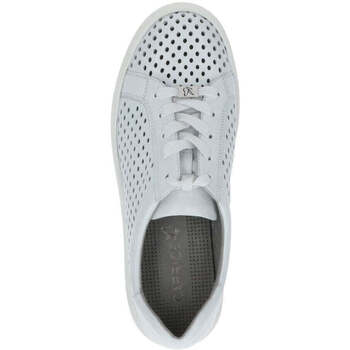 Caprice white softnap casual closed sport shoe Blanc