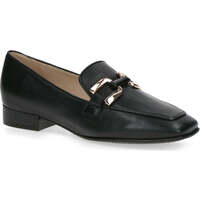 Chaussures Femme Mocassins Caprice black softnap casual closed loafers Noir