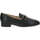 Chaussures Femme Mocassins Caprice black softnap casual closed loafers Noir