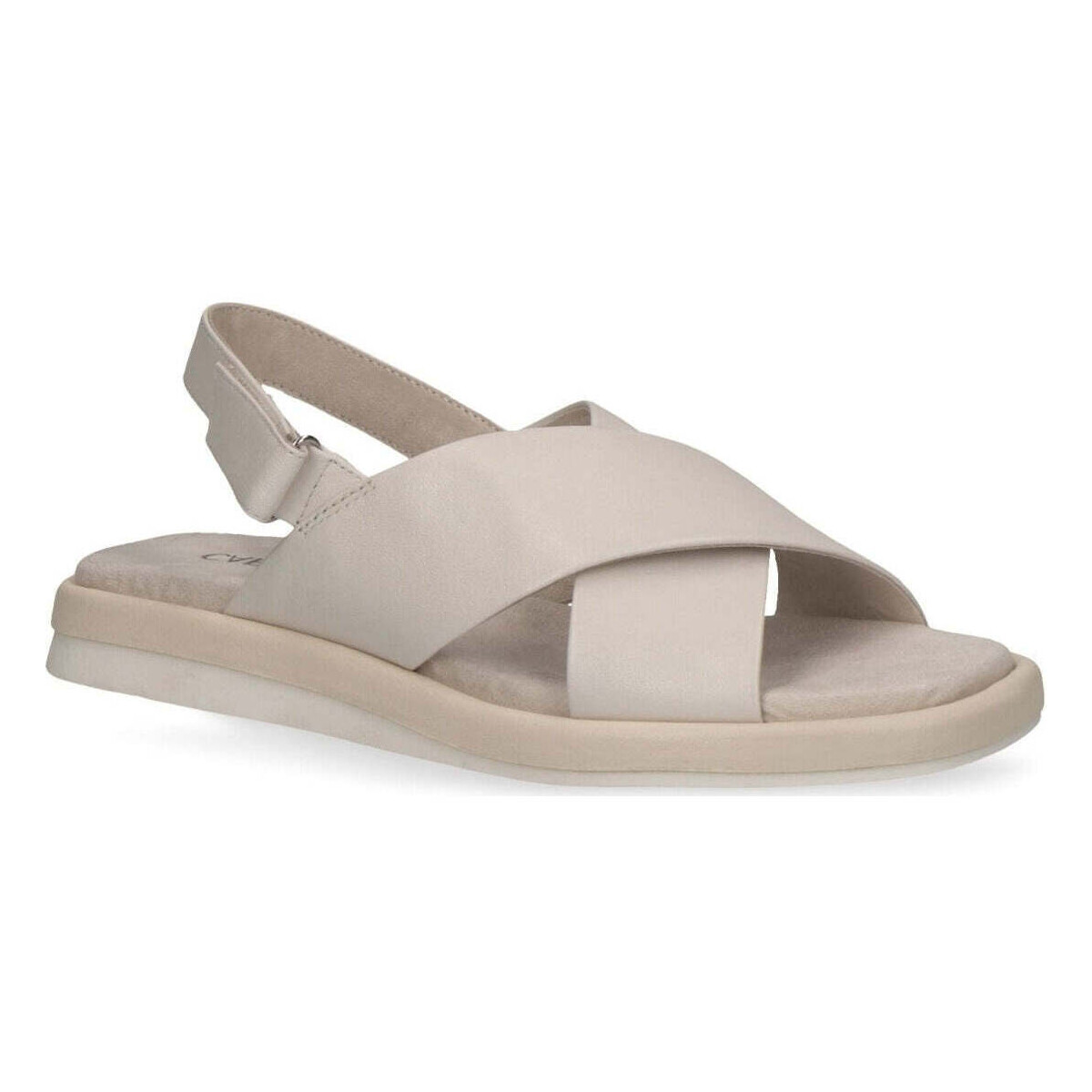 Chaussures Femme Sandales sport Caprice offwhite nappa casual open sandals Beige