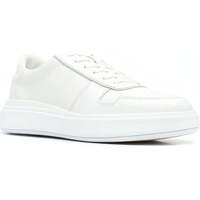 Chaussures Homme Baskets basses Calvin Klein Jeans low top lace up piping Blanc